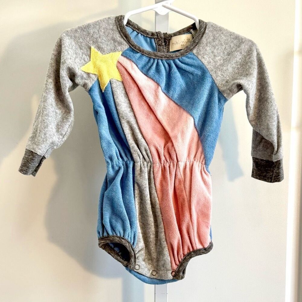 NWT Miki Miette romper, “bubble" style romper,  Baby 6 Months